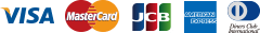VISA,Master,JCB,AMEX,Diners